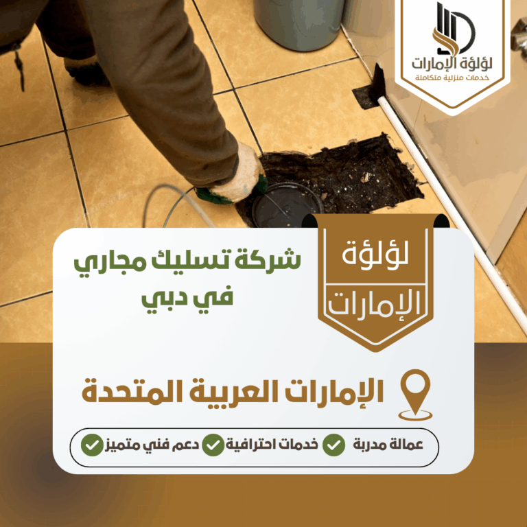 شركة تسليك مجاري في دبي