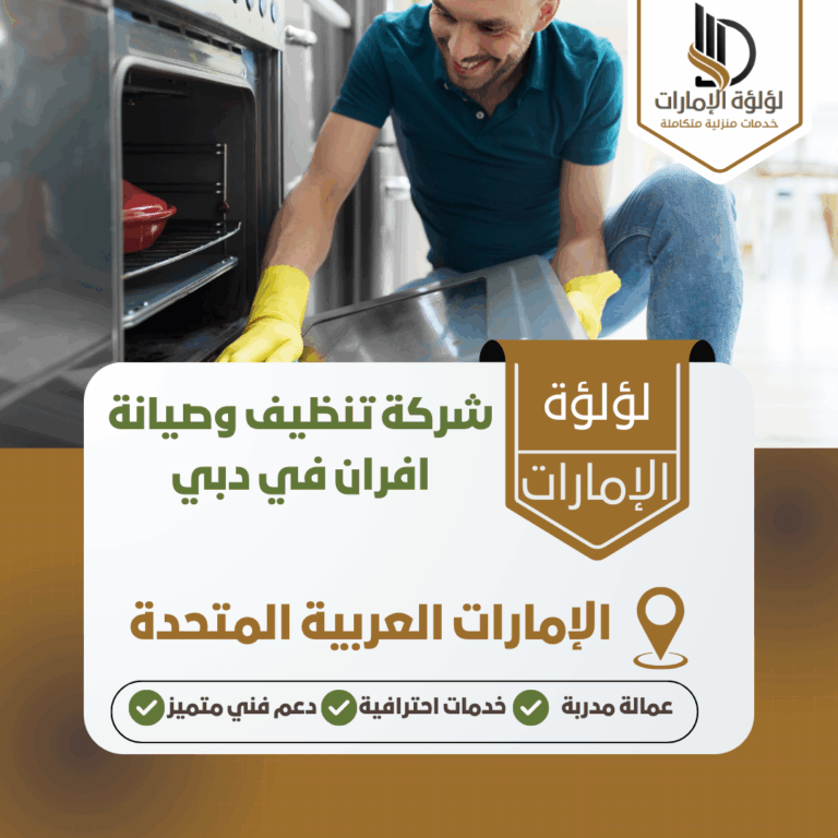 شركة تنظيف وصيانة افران في دبي