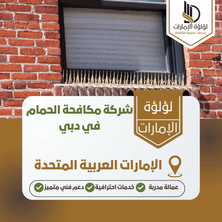 شركة مكافحة الحمام في دبي