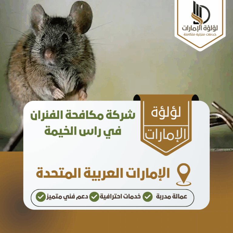 شركة مكافحة الفئران في راس الخيمة