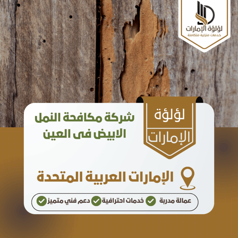 شركة مكافحة النمل الابيض فى العين