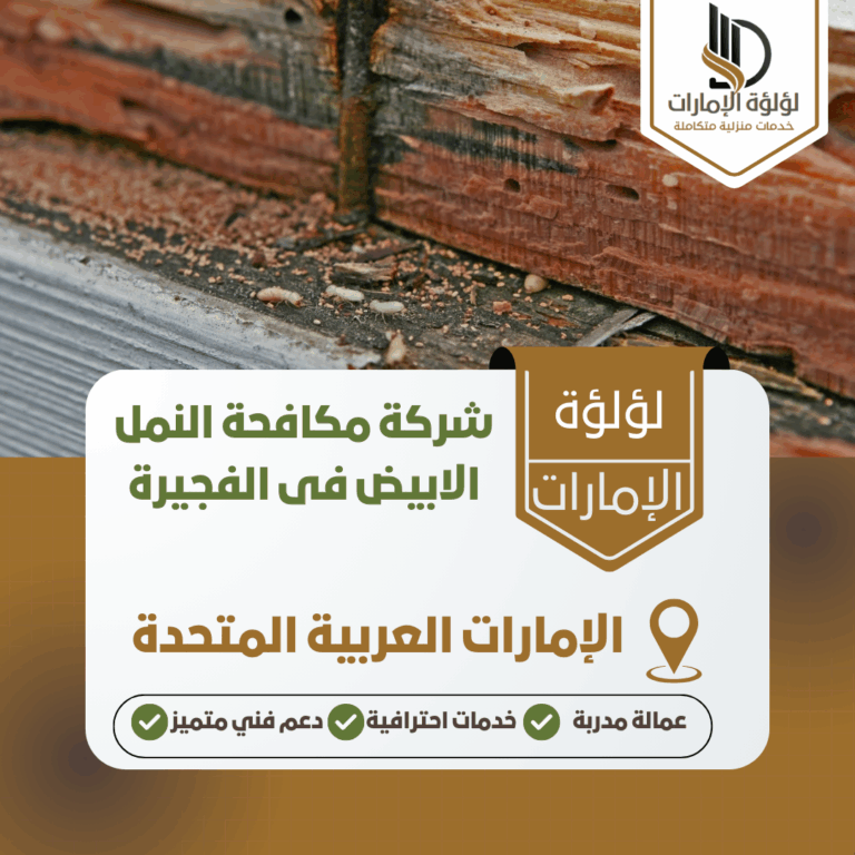 شركة مكافحة النمل الابيض فى الفجيرة