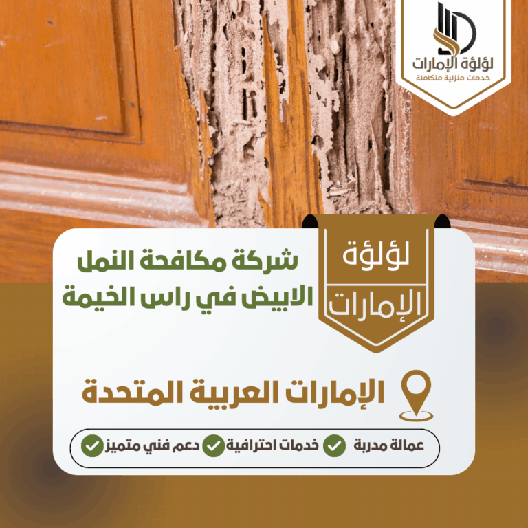 شركة مكافحة النمل الابيض في راس الخيمة